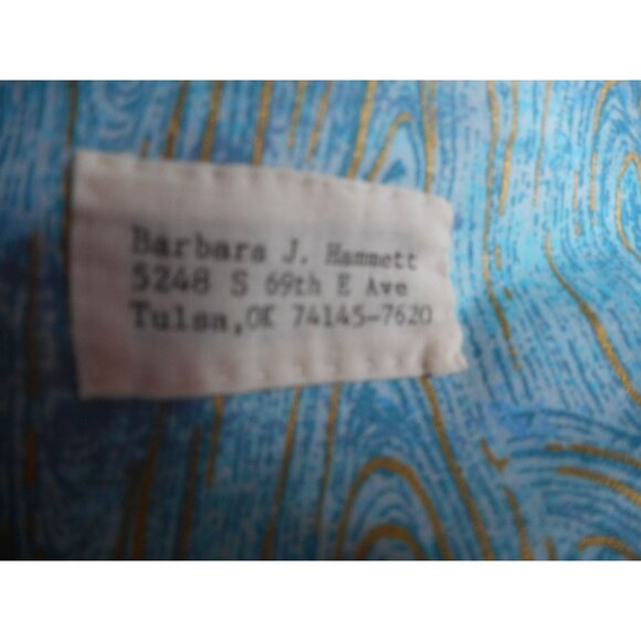 Vintage Patchwork Quilted Wall Hanging Multicolor Abstract Shape cosmic crystals - Picture 6 of 13